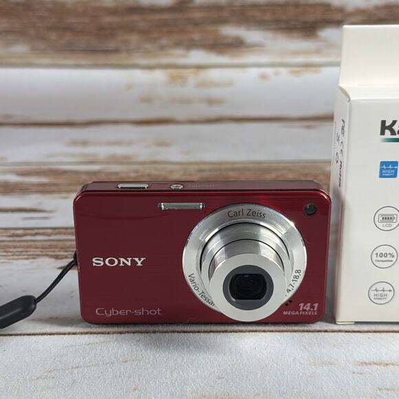 Sony DSC-W560 Digital Camera – 14.1MP – 4x Zoom – w/ Battery & Charger - Picture 2 of 6